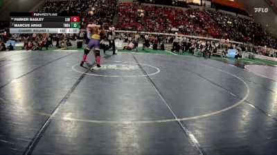 5A 285 lbs Champ. Round 1 - Marcus Arias, Twin Falls vs Parker Bagley, Lewiston