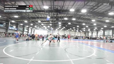 195 lbs Rr Rnd 3 - Cameron Savage, Flint Tropics - HSB vs Owen Huggins, Hammer Wrestling Club - HSB