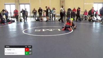 101 lbs Prelims - Logan Taylor, Kingsway ES vs Malyki Holtzman, Middletown WC ES