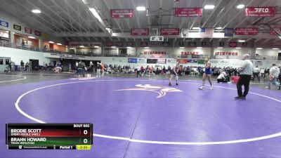 197 lbs Cons. Round 3 - Brodie Scott, Embry-Riddle (Ariz.) vs Brahn Howard, Texas Wesleyan