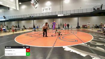 58 lbs Rr Rnd 3 - Bayden Evans, Junior Panther WC vs Ben Diesel Belcher, Infamous