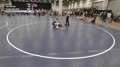 135 lbs 3rd Place Match - Nia Hagler, Champions Wrestling Club vs Saige McCleery, Mat Demon Wrestling Club