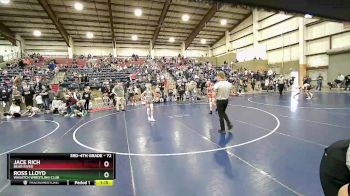 72 lbs Cons. Round 1 - Ross Lloyd, Wasatch Wrestling Club vs Jace Rich, Bear River