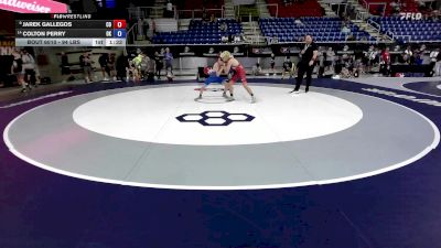 94 lbs Cons. Rd Of 16 - Jarek Gallegos, CO vs Colton Perry, OK