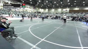 109 lbs 3rd Place - Jax Johnson, 208 Spartans vs Ronan VanRome, Warriors Of Christ