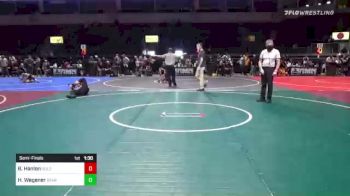 69 lbs Semifinal - Bronx Hanlon, Gold Rush vs Hayden Wegener, Bear WC