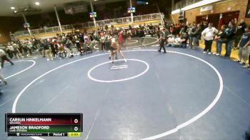 120 lbs Cons. Round 4 - Carsun Hinkelmann, Kellogg vs Jameson Bradford, Lake Stevens