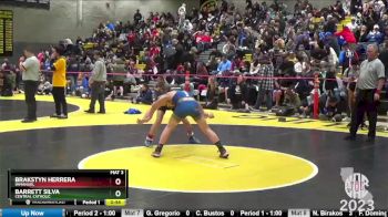 108 lbs Cons. Round 4 - Barrett Silva, Central Catholic vs Brakstyn Herrera, Immanuel