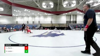 116 lbs Semifinal - Liam Davis, Lake Highland Prep vs Oliver Lester, Pursuit Wrestling Club