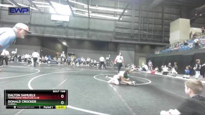 70 lbs Cons. Round 3 - Donald Crocker, Carroll vs Dalton Samuels, Thunderbird Wrestling Club