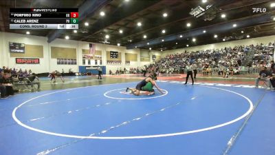 175 Boys Cons. Round 2 - Caleb Arenz, Patrick Henry vs Porfirio Nino, Otay Ranch