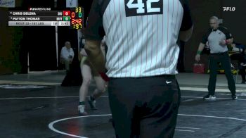 197 lbs Round Of 16 - Chris DeLena, Sacred Heart vs Payton Thomas, Navy