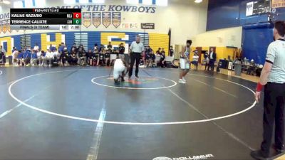 175 lbs Finals (8 Team) - Terrence Calixte, St. John Neumann vs Kalias Nazario, Mater Lakes Academy