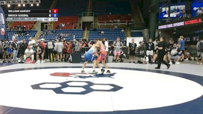126 lbs Cons. Rd Of 64 - William Harvey, Florida vs Brock Goebel, Nebraska