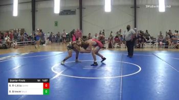 130 lbs Quarterfinal - Bradley Rodriguez-Little, Summit vs Brady Brewer, Oklahoma