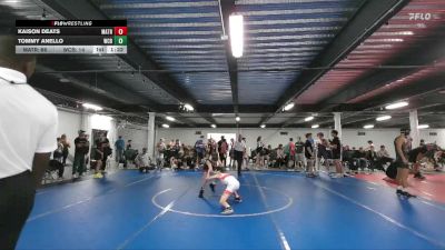 72 lbs Round 2 (6 Team) - Tommy Anello, Wrecking Crew Black vs Kaison Deats, Mat Assassins Red