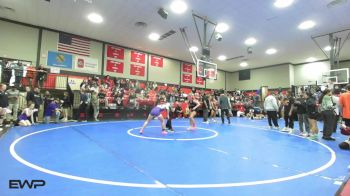 105 lbs Semifinal - Lyla Cornell, Coweta vs Hannah Adour, Mannford