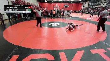 106 lbs Quarterfinal - Jackson Soney, Normal (COMMUNITY) vs Crue Hatchell, Chicago (MARIST)