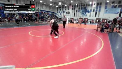 157 lbs Champ. Round 3 - Chris Bunting, Lincoln vs Connor Perry, Point Loma
