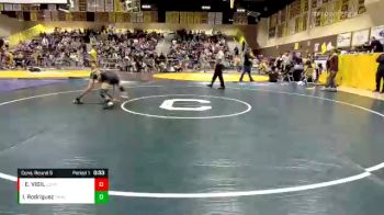 106 lbs Cons. Round 5 - ERNIE VIGIL, Pioneer (Whittier) vs Issac Rodriguez, Tahquitz