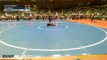 60 lbs Final - Boston Clarke, South Central Punisher Wrestling Club vs Prince`Josiah Collins, Mighty Warriors Wrestling Academy