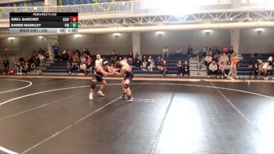 149 lbs Cons. Round 3 - Kaden Markley, Fort Hays State vs Juell Sanchez, Colorado State University - Pueblo