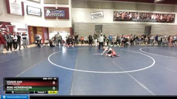 52 lbs 1st Place Match - Roki Mondragon, Ravage Wrestling Club vs CDavis Kay, Team Prestige