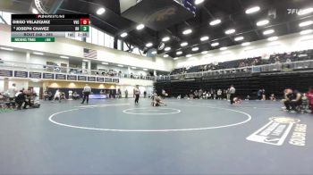 285 lbs 9th Place Match - Joseph Chavez, Rio Hondo vs Diego Velazquez, Victor Valley College