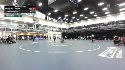 285 lbs 9th Place Match - Joseph Chavez, Rio Hondo vs Diego Velazquez, Victor Valley College
