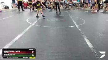 72 lbs Round 5 (8 Team) - Luis Rabelo, Scorpions vs Cooper Mallaber, HFL