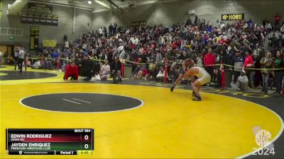 142 lbs Cons. Round 2 - Jayden Enriquez, Firebaugh Wrestling Club vs Edwin Rodriguez, Ukiah WC