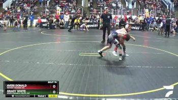 77 lbs Quarterfinal - Grady White, North Branch Youth WC vs Averi Donald, Rocket Trained WC