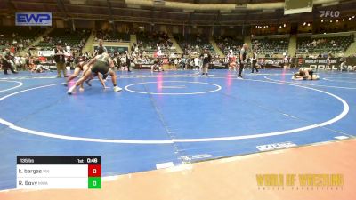 135 lbs Consi Of 8 #2 - Kolbe Bargas, Vinita vs Ryker Bovy, Moen Wrestling Academy