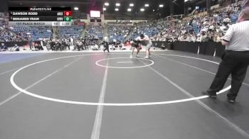 285 lbs 1st Place Match - Dawson Rodd, Andover Central vs Benjamin Traw, Overland Park - Blue Valley Southwest HS