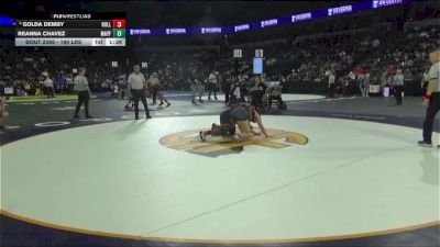 190 lbs Quarterfinal - Golda Demby, Hollister (CC) vs Reanna Chavez, Mayfair (SS)