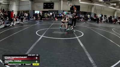 50 lbs Semifinal - Maxwell Caudle, Vipers vs Ethan Panyavuthilert, Urbana Hawks