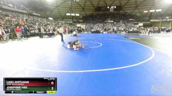 Girls 3A/4A 145 Champ. Round 2 - Lanu Amituanai, Chief Sealth (Girls) vs Josephine Ives, Bellevue (Girls)