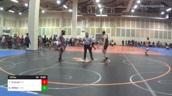 Consolation - Tyler Krause, Virginia Military Institute vs Kam Miller, Appalachian State-UN