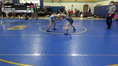 78 lbs Consy 1 - Eli Hind, Waynesboro vs Hayden Hazi, Mars