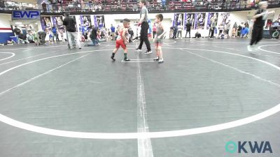 43 lbs Consi Of 4 - Mateo Huerta, Duncan Demons vs Josiah Rosas 3, OKC Saints Wrestling