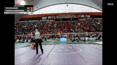 G 107 lbs Quarterfinal - Mya Bolander, Idaho Falls vs Kathryn Christensen, West Side