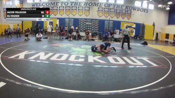 138 lbs Round 3 (8 Team) - Jacob Pellecer, Wellington vs Eli Rozier, Black Hive