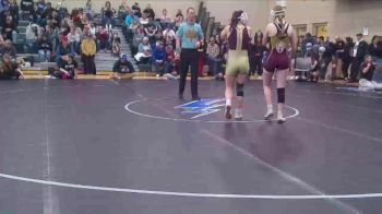 125 lbs Cons. Semi - Lilly Klauzer, Baker vs Kylie Schwartz, Baker