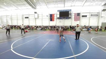 69 lbs Quarterfinal - Julian Lawrence, Red Wave Wrestling vs Uriah Barabin, Grindhouse