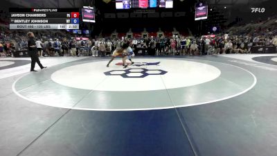 120 lbs Champ. Rd Of 64 - Javeon Chambers, PA vs Bentley Johnson, WY