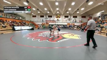 144 lbs Quarterfinals (8 Team) - Kort Sorenson, Cody vs Octaveas McGahan, DouglasWY