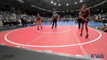 84 lbs Quarterfinal - Abram Griekspoor, Maize Wrestling Club vs Ryker Dawes, Keystone Wrestling Club