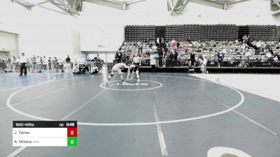 160C-H2 lbs Semifinal - Justin Yanez, . vs Alphonse Milano, Fisheye