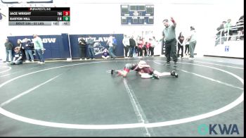 52 lbs Consolation - Jace Wright, Tuttle Wrestling Club vs Easton Hill, Elgin Wrestling