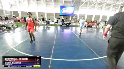 175 lbs Placement Matches (8 Team) - Quintraylon Johnson, Texas Gold vs Daniel Sanchez, Florida